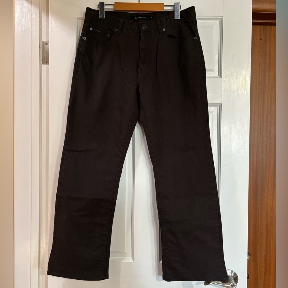 🚨3X$30🚨 Calvin Klein Women's Black Relaxed Jeans